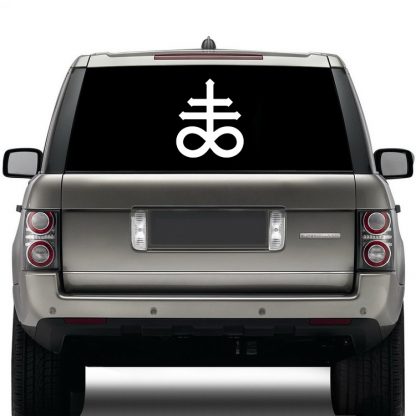 Leviathan Cross Die Cut Sticker - Image 5