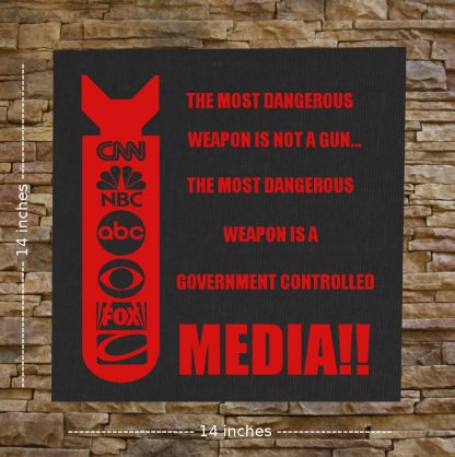 Anti Media Back Patch - Image 2