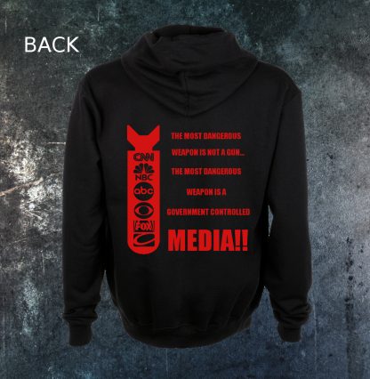 Anti Media Hoodie - Image 3
