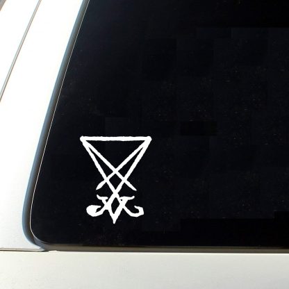 Sigil of Lucifer Die Cut Sticker - Image 3