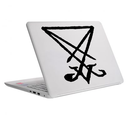 Sigil of Lucifer Die Cut Sticker - Image 7
