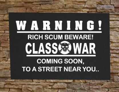 Class War Back Patch