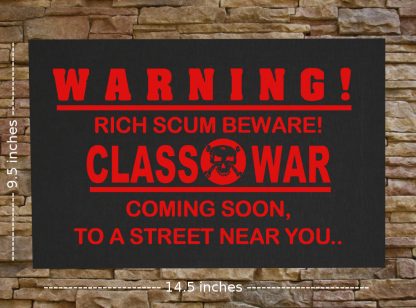 Class War Back Patch - Image 2