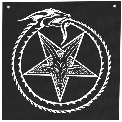 Serpent Pentagram Tapestry - Image 2
