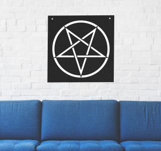 Inverted Pentacle Tapestry