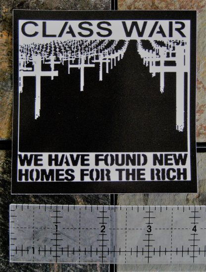 Class War Sticker