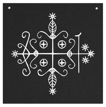 Papa Legba Voodoo Veve Tapestry - Image 2