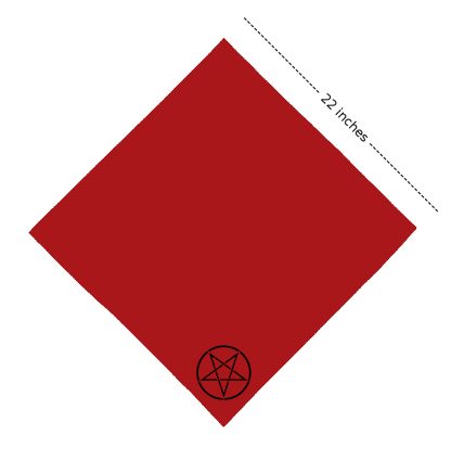 Inverted Pentacle Bandanna - Image 5