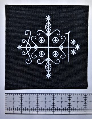 Papa Legba Voodoo Veve Patch