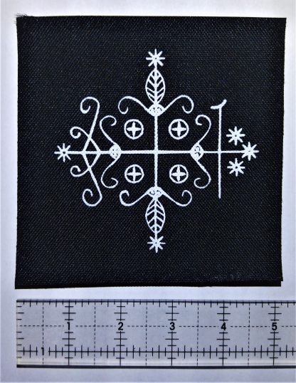 Papa Legba Voodoo Veve Patch