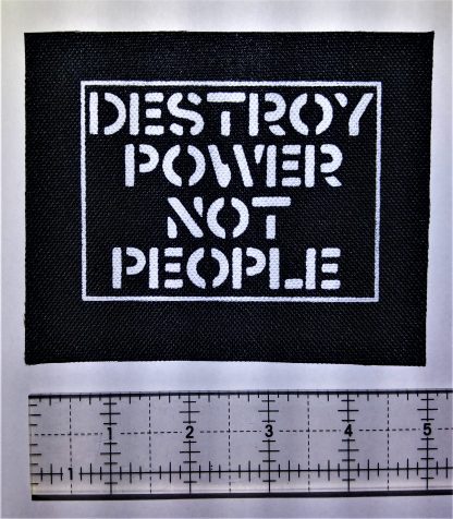Destroy Power Not People Patch