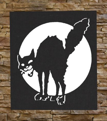 Class War Sabotage Cat Back Patch