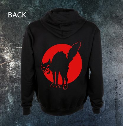 Class War Sabotage Cat Hoodie - Image 2