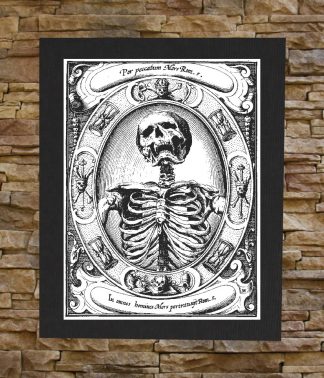Memento Mori Back Patch