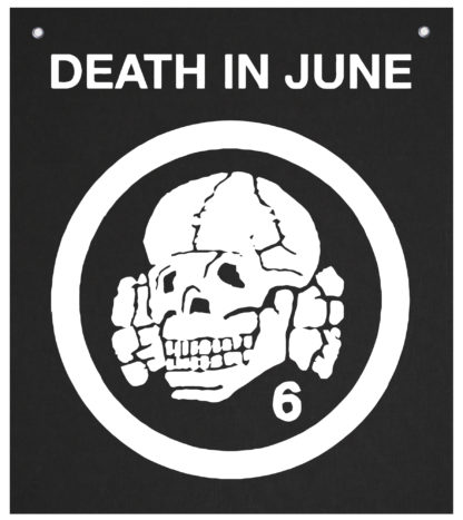 Death in June Totenkopf Tapestry - Image 2