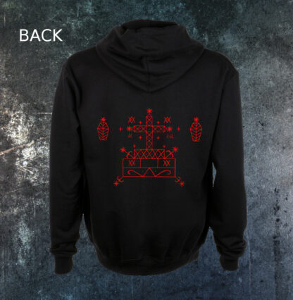 Baron Samedi Voodoo Veve Hoodie - Image 2