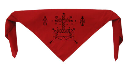 Baron Samedi Voodoo Veve Bandanna - Image 4