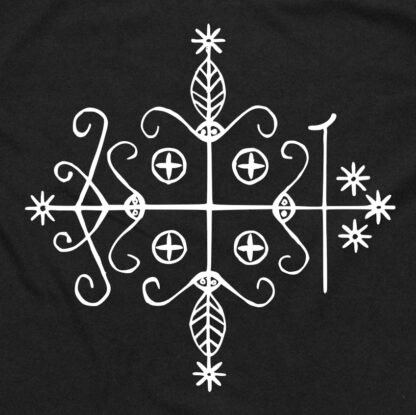 Papa Legba Voodoo Veve Hoodie - Image 2