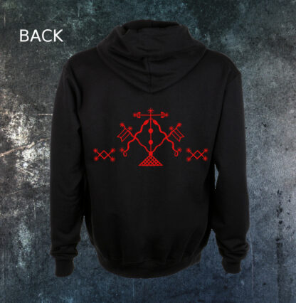 Damballah Voodoo Veve Hoodie - Image 2