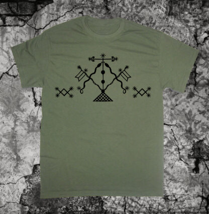 Damballah Voodoo Veve Shirt - Image 3