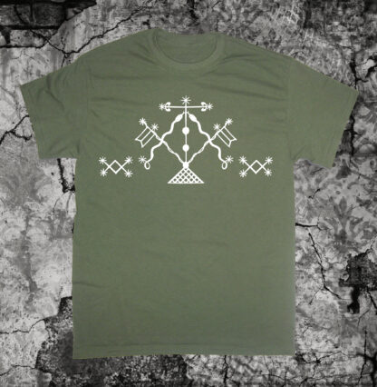Damballah Voodoo Veve Shirt - Image 5