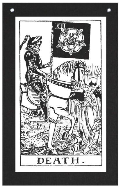 Death Tarot Card Tapestry - Image 2