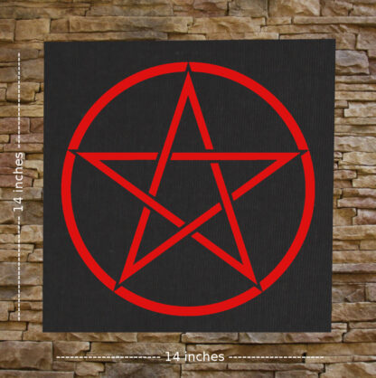 Pentacle Back Patch - Image 2
