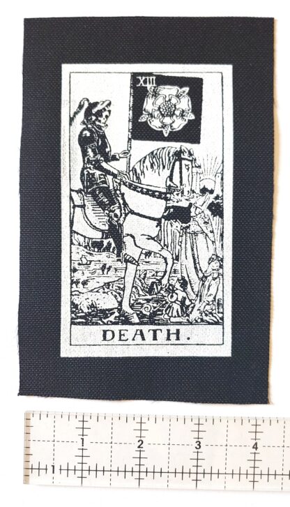 Death Tarot Card Patch