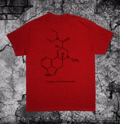 LSD Chemical Structure Shirt - Image 4