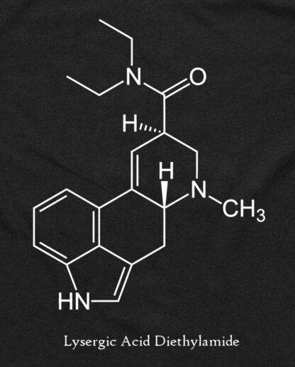 LSD Chemical Structure Hoodie - Image 2
