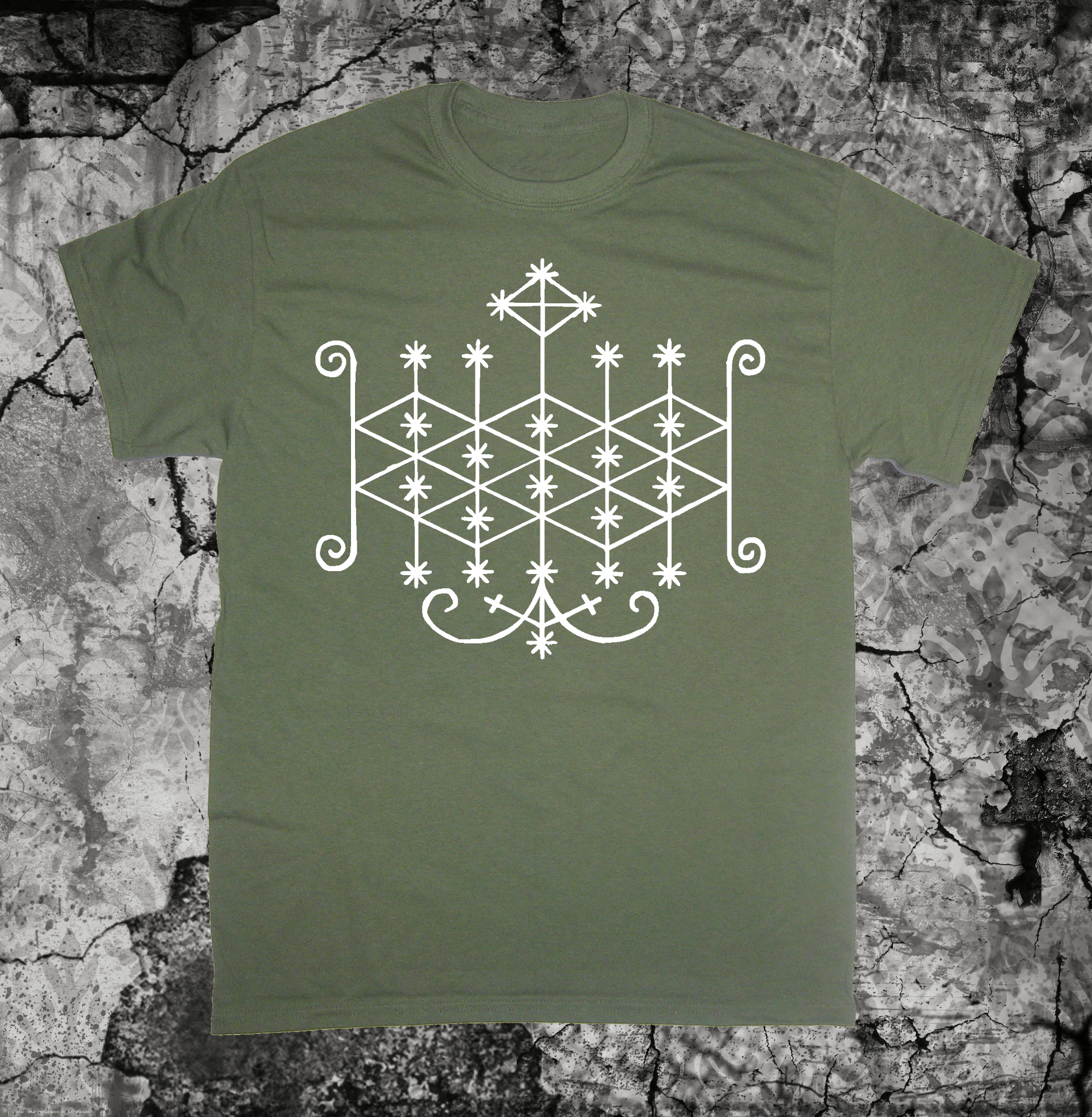 Ogoun Voodoo Veve Shirt - Image 5