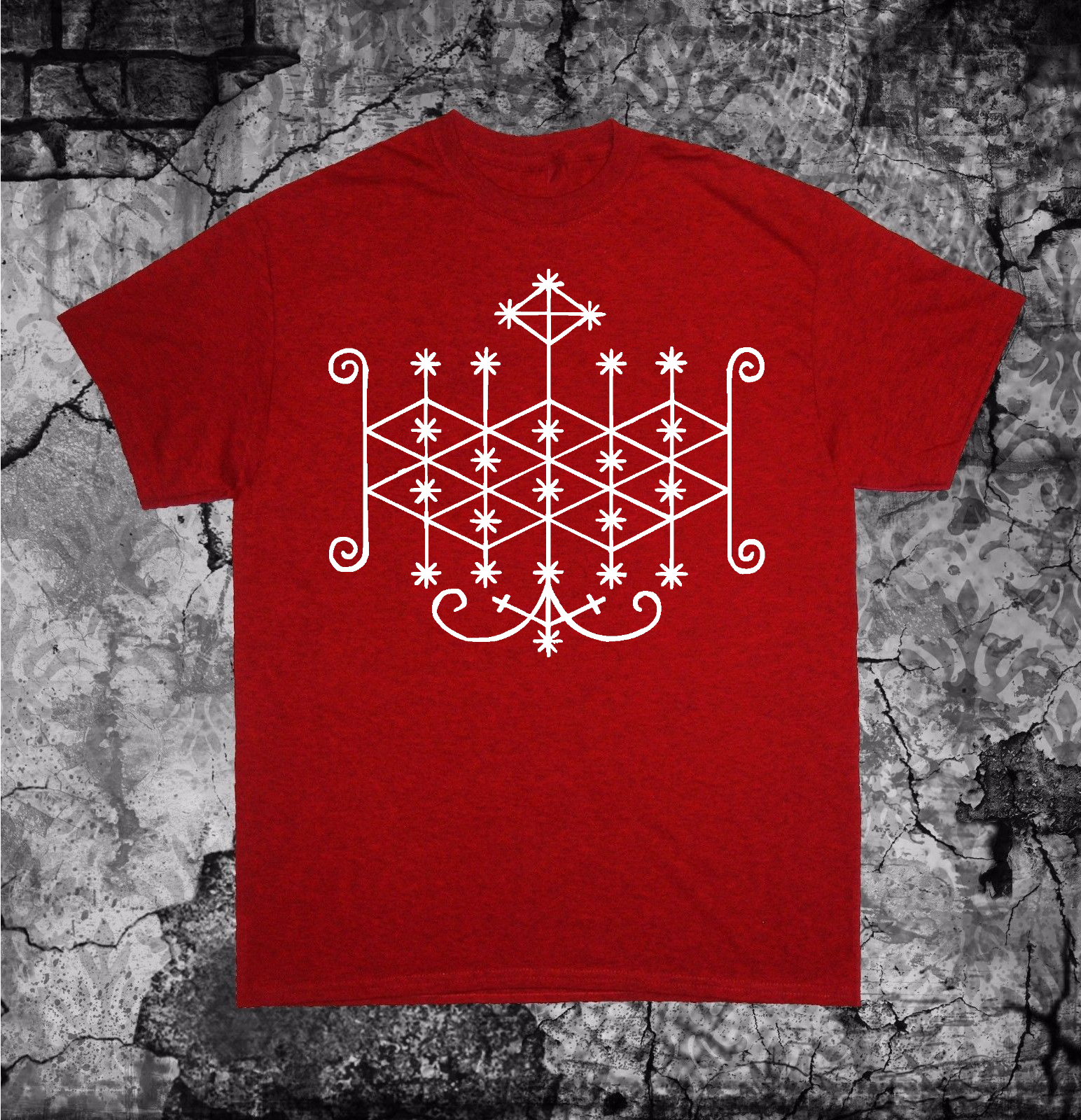 Ogoun Voodoo Veve Shirt - Image 6