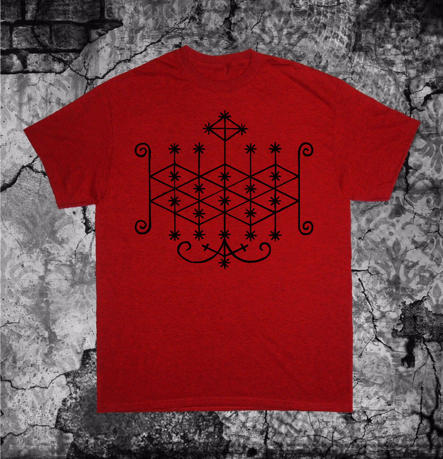 Ogoun Voodoo Veve Shirt - Image 4