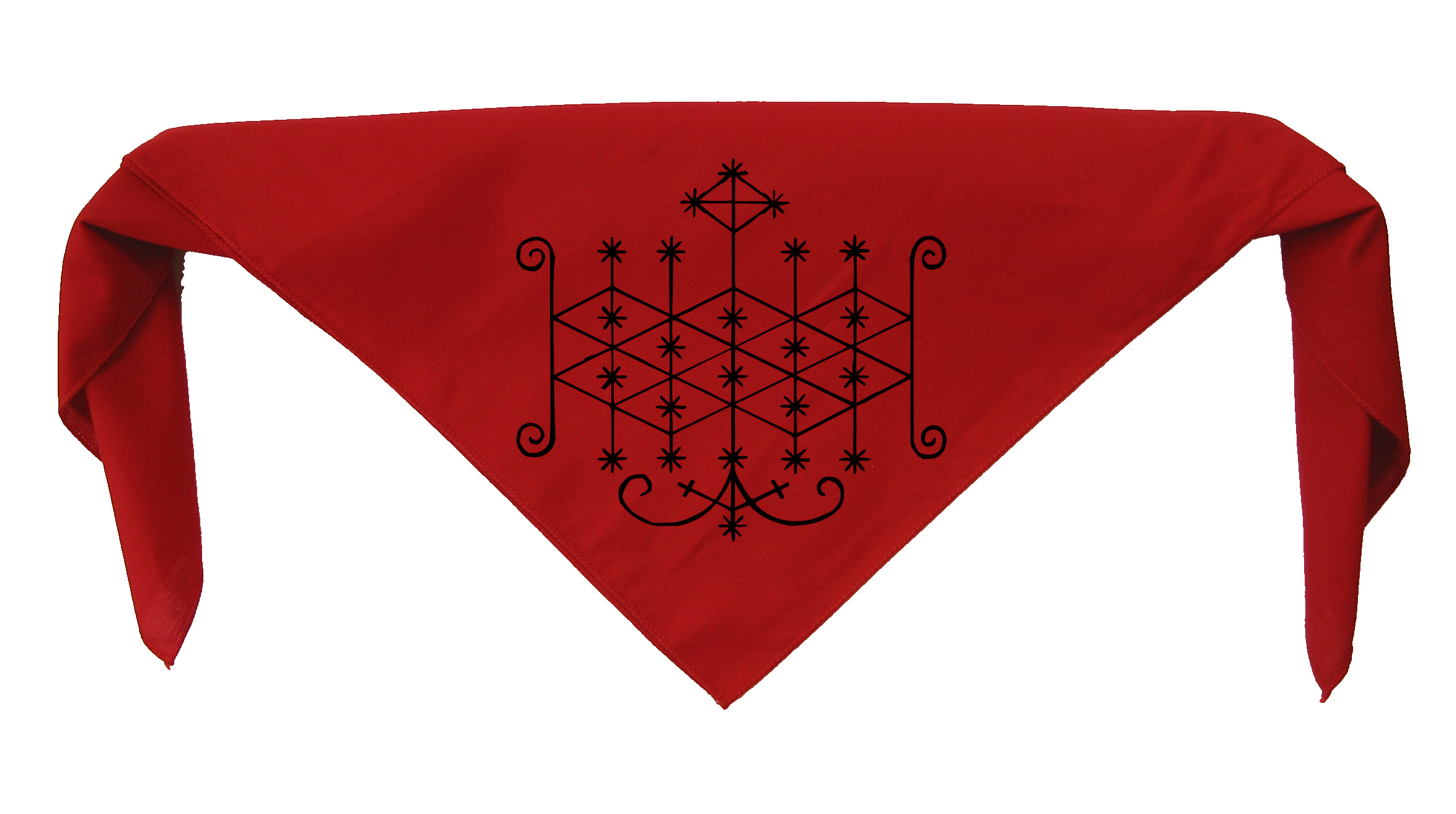 Ogoun Voodoo Veve Bandanna - Image 3