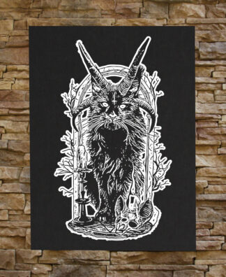 Cat Occult Back Patch